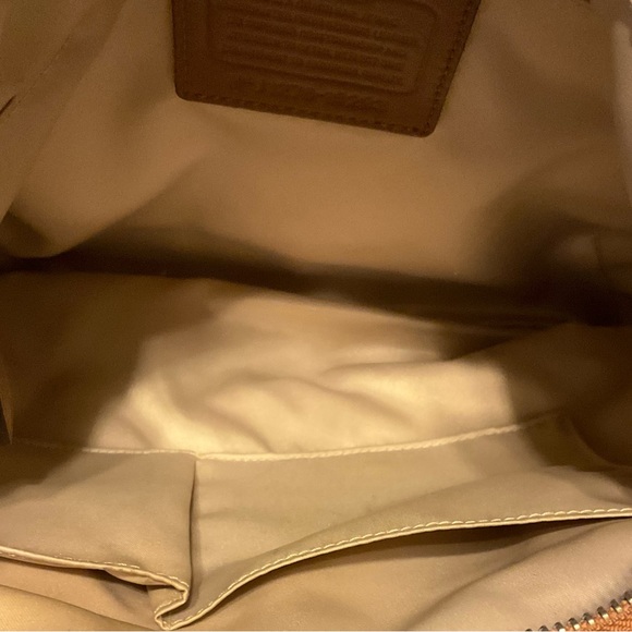 Coach Kristin Leather Hobo Crossbody Bag Brown - Picture 5 of 6